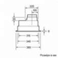 витяжка Bosch DHL 555 BL
