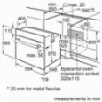 Духова шафа вбудована BOSCH HBJ 517SGOR