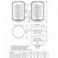 Водонагрівач Thermex ER 150 V (combi R)