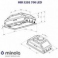 Вытяжка Minola HBI 5202 IV 700 LED