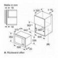 Микроволновая печь встроенная Bosch BFL623MB3