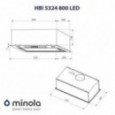 Вытяжка Minola HBI 5324 BL 800 LED