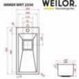 Мойка кухонная WEILOR IMMER WRT 2550