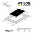 Варочная панель Weilor WIS 370 WHITE