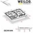 Варочная панель Weilor GG W 644 BL
