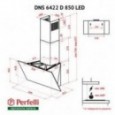 Вытяжка Perfelli DNS 6422 D 850 WH LED