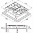 Варочная панель Perfelli HGG 61694 BL