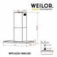 Вытяжка встраиваемая Weilor WPS 6230 BL 1000 LED