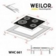 Варочная панель Weilor WHC 661 BLACK