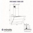 Вытяжка кухонная MINOLA HVS 6682 WH 1000 LED