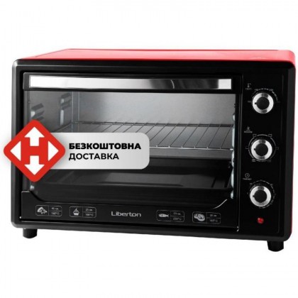 Електродуховка Liberton LEO-380 Red