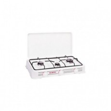 Плита газова настільна KUMTEL KO-1233 WHITE PAINTED