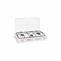 Плита газова настільна KUMTEL KO-1233 WHITE PAINTED