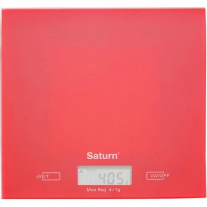 Ваги кухонні Saturn ST-KS7810 red