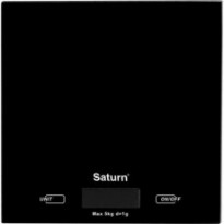 Ваги кухонні Saturn ST-KS7810 black